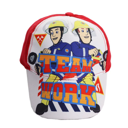 Feuerwehrmann Sam Kinder Baseball Kappe Basecap - WS-Trend.de Mütze Hut Jungen Blau Rot 52-54