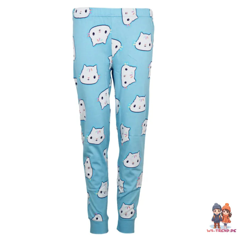 Gabbys Dollhouse Kinder Mädchen langarm Schlafanzug Pyjama - WS-Trend.de kurzarm 104-134 Baumwolle