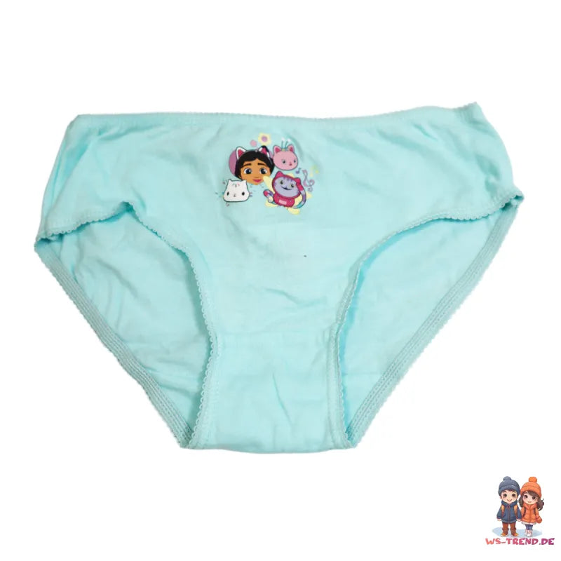 Gabbys Dollhouse 3er Pack Slips Kinder Mädchen Unterwäsche - WS-Trend.de