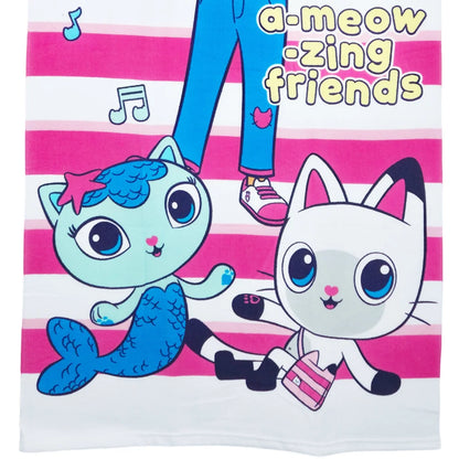 Gabbys Dollhouse Strandtuch Handtuch Badetuch XL 70x140 cm - WS-Trend.de