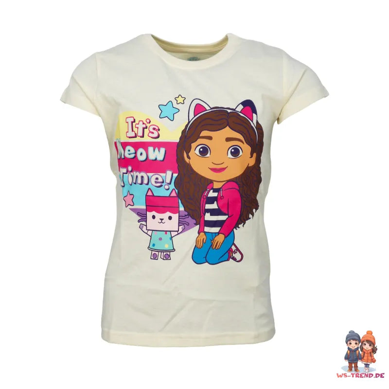 Gabbys Dollhouse Kinder Mädchen kurzarm Schlafanzug Pyjama - WS-Trend.de 104-134 Baumwolle