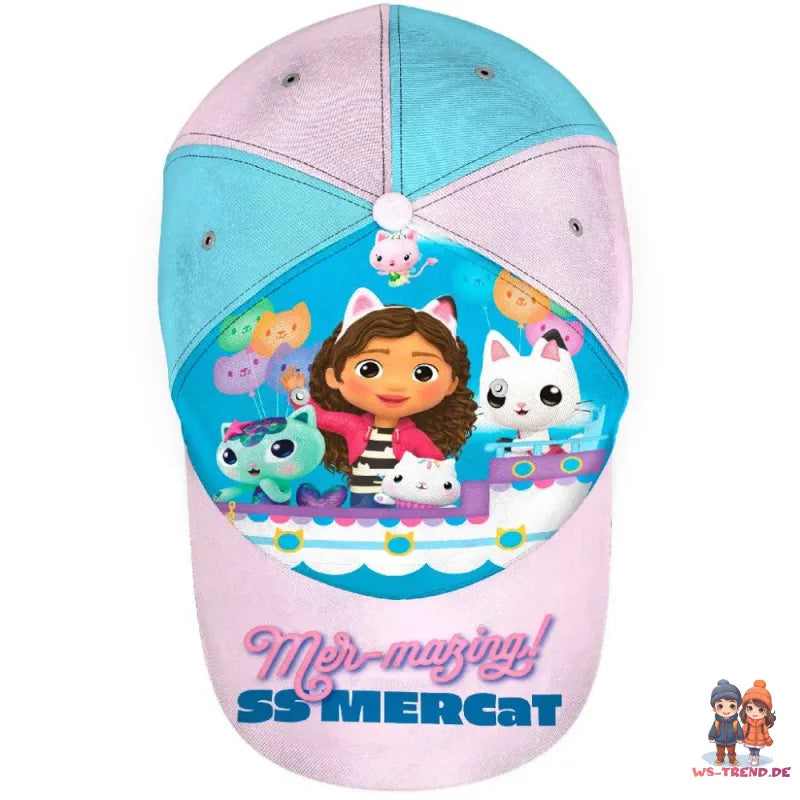 Gabbys Dollhouse Kinder Mädchen Basecap Baseball Kappe Mütze - WS-Trend.de 52 54