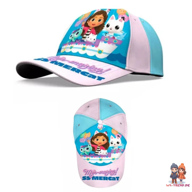 Gabbys Dollhouse Kinder Mädchen Basecap Baseball Kappe Mütze - WS-Trend.de 52 54