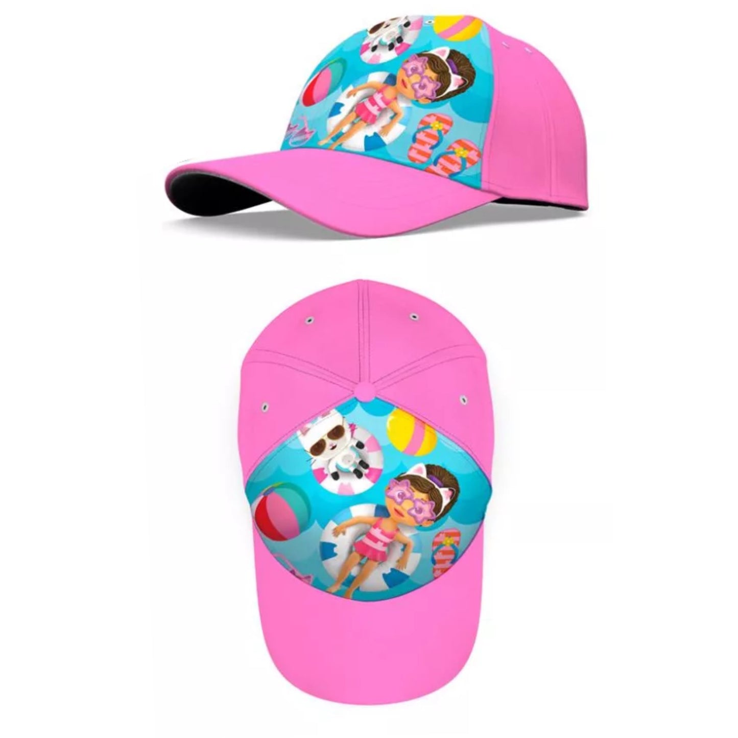Gabbys Dollhouse Kinder Mädchen Basecap Baseball Kappe Mütze