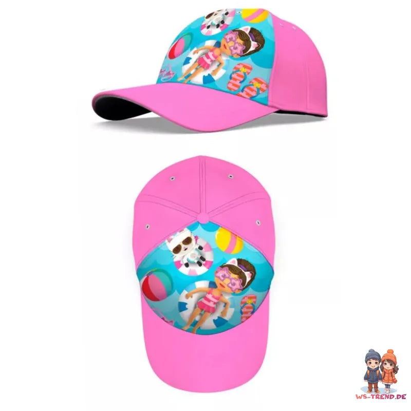 Gabbys Dollhouse Kinder Mädchen Basecap Baseball Kappe Mütze - WS-Trend.de 52 54