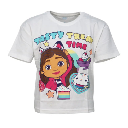 Gabbys Dollhouse Kinder Mädchen kurzarm Schlafanzug Pyjama - WS-Trend.de 104-134 Baumwolle