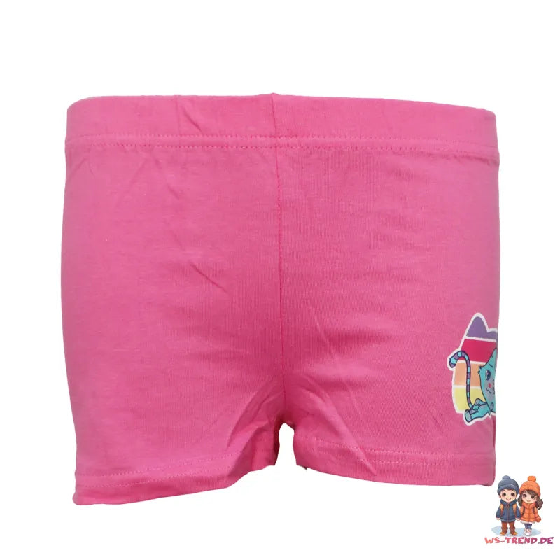 Gabbys Dollhouse Kinder Mädchen kurzarm Schlafanzug Pyjama - WS-Trend.de 104-134 Baumwolle