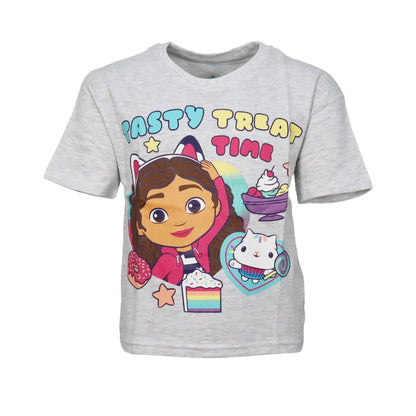 Gabbys Dollhouse Kinder Mädchen kurzarm Schlafanzug Pyjama - WS-Trend.de 104-134 Baumwolle