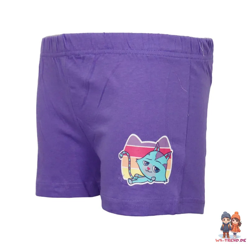 Gabbys Dollhouse Kinder Mädchen kurzarm Schlafanzug Pyjama - WS-Trend.de 104-134 Baumwolle