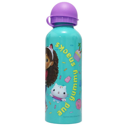 Gabbys Dollhouse Kinder Mädchen ALU Wasserflasche Trinkflasche Flasche 500 ml - WS-Trend.de