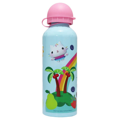 Gabbys Dollhouse Kinder Mädchen ALU Wasserflasche Trinkflasche Flasche 500 ml - WS-Trend.de