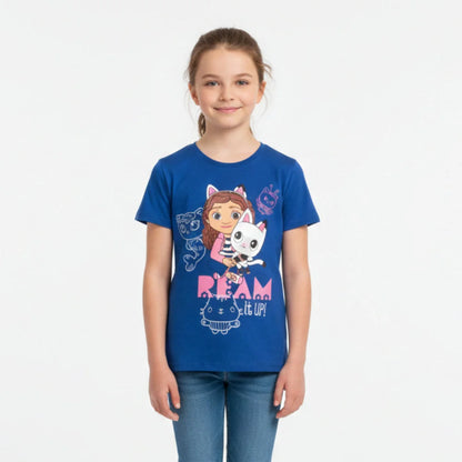 Gabbys Dollhouse Mädchen Kinder T-Shirt Shirt - WS-Trend.de Netflix 100% Baumwolle Gr. 92-128
