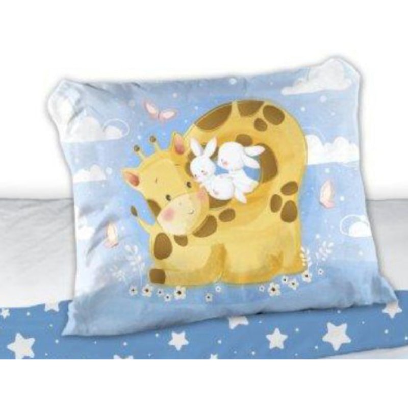 Die kleine Giraffe Baby Bettwäsche Set 100x135 40x60 - WS-Trend.de Kleine 100% Baumwolle