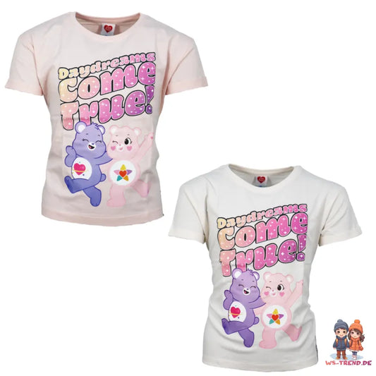 Glücksbärchis Herzchenbärchi Liebe-mich-Bärchi Mädchen kurzarm T-Shirt Shirt - WS-Trend.de