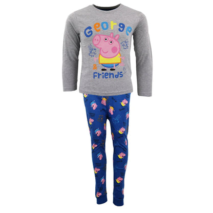Peppa Wutz Pig George Kinder Jungen Schlafanzug Pyjama - WS-Trend.de Dino Polar Fleece Hausanzug 92 - 128