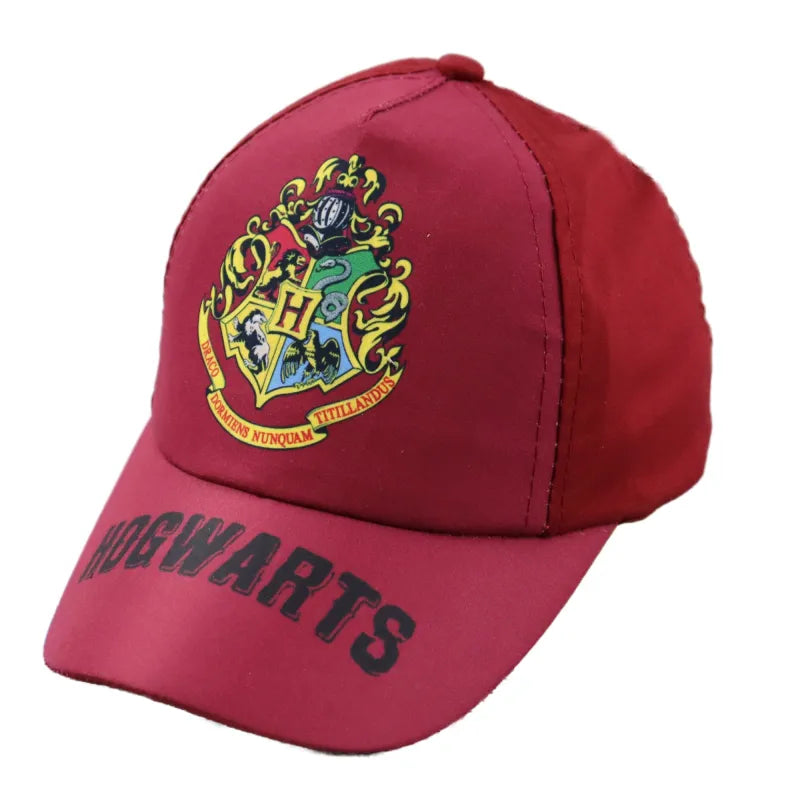Harry Potter Hogwarts - Herren Kinder Baseball Kappe - WS-Trend.de Basecap Jungen Rot Schwarz 54 56