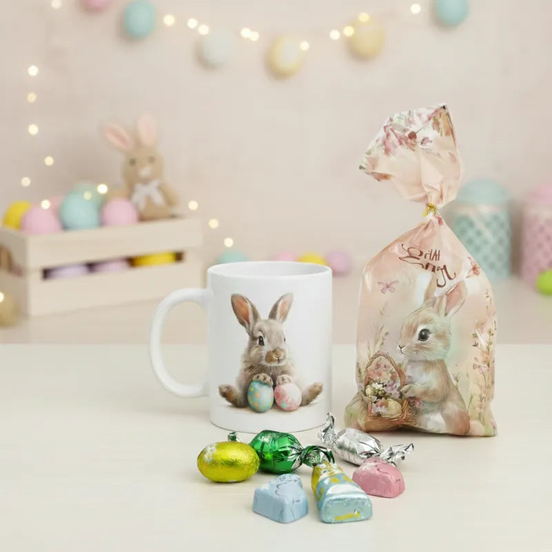 Ostern Schokotüte plus Kaffeetasse Teetasse Tasse Geschenkidee 325 ml - WS-Trend.de