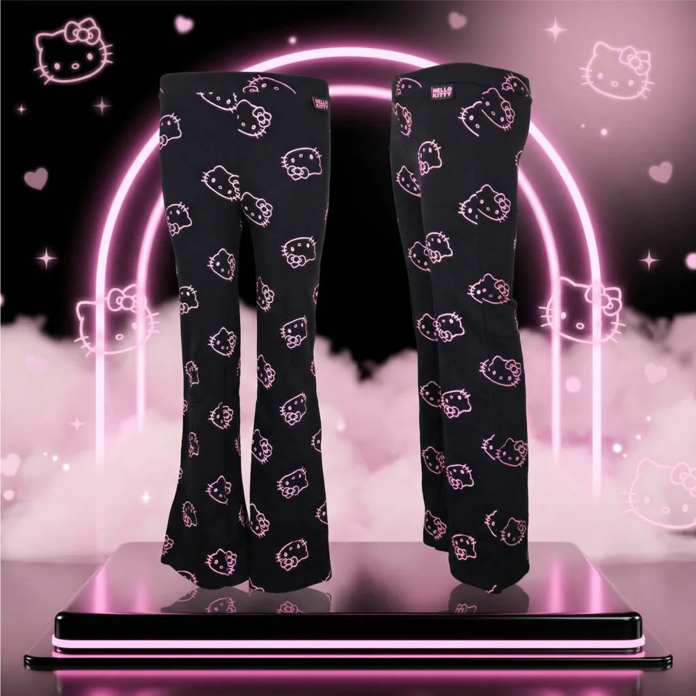 Hello Kitty Mädchen Leggings Schlaghose Hose Gr. 134 bis 170 - WS-Trend.de