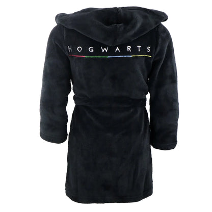 Harry Potter Hogwarts Kinder Hausmantel Bademantel mit Kapuze - WS-Trend.de Gr. 116-158 Fleece