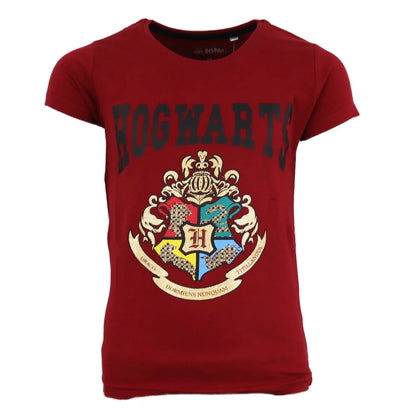 Harry Potter Hogwarts Kinder kurzarm T-Shirt - WS-Trend.de Mädchen Shirt Oberteil