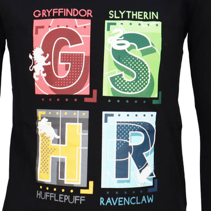 Harry Potter Hogwarts Gryffindor Jungen langarm T-Shirt Shirt - WS-Trend.de Gr. 104-134