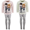 Harry Potter Hermine Mädchen Schlafanzug Pyjama lang