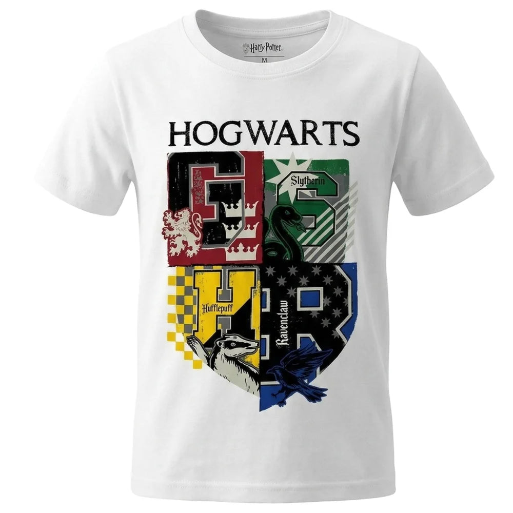 Harry Potter Hogwarts T-Shirt kurzarm Shirt - WS-Trend.de