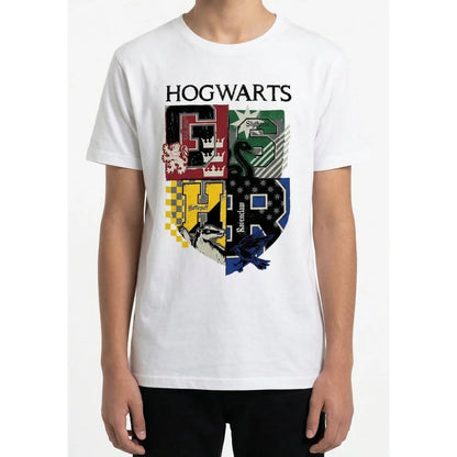 Harry Potter Hogwarts T-Shirt kurzarm Shirt - WS-Trend.de