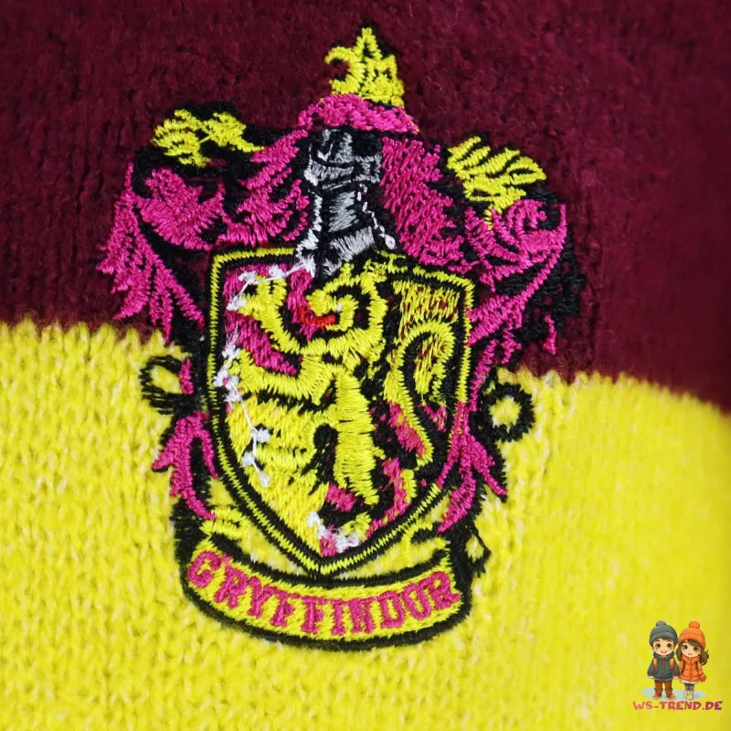 Harry Potter Gryffindor Kinder Mädchen Pulli Pullover Strickpulli - WS-Trend.de 116-146