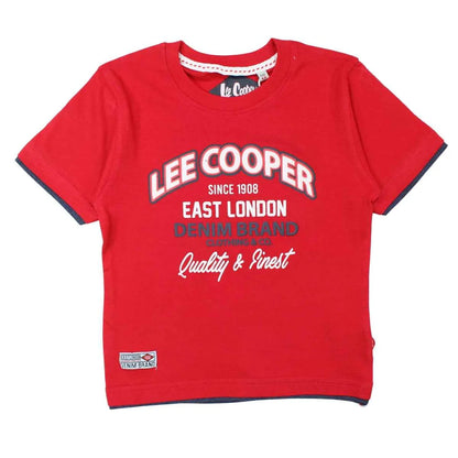 Lee Cooper Kinder Jungen T-Shirt Kurzarm Shirt - WS-Trend.de 104-164 Baumwolle