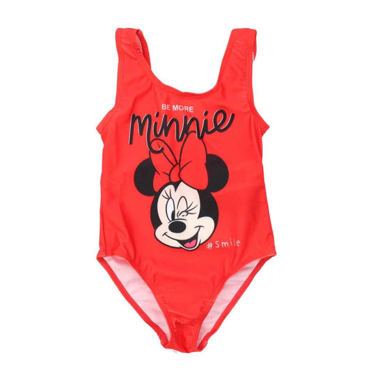 Disney Minnie Maus Kinder Mädchen Badeanzug - WS-Trend.de Bademode 92-128 Rot