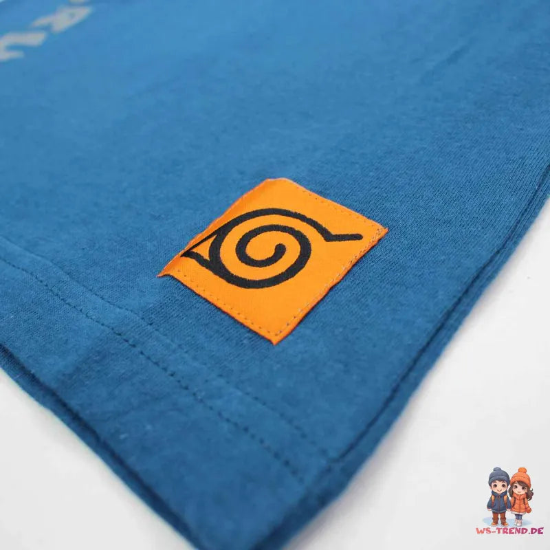 Anime Naruto Shippuden Jungen kurzarm T-Shirt Shirt - WS-Trend.de Kinder 116-128 Baumwolle