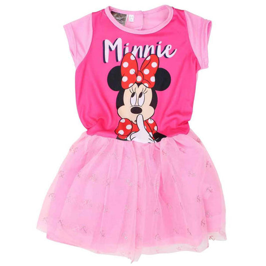 Disney Minnie Maus Kinder Mädchen Sommerkleid Kleid Tüllkleid - WS-Trend.de 92 bis 128