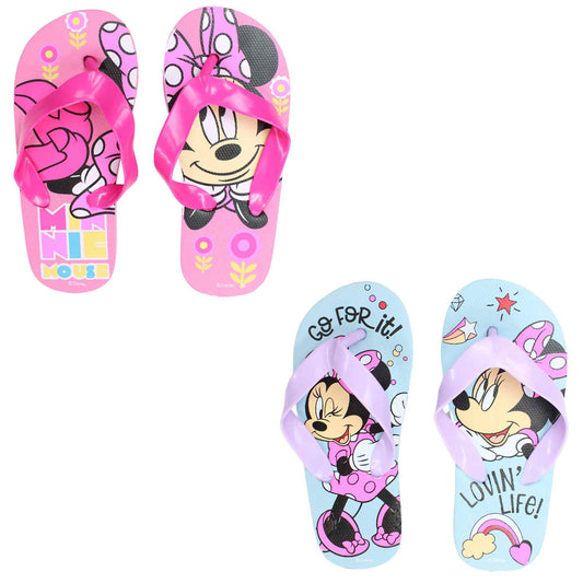 Disney Minnie Maus Kinder Flip Flops Latschen Zehentrenner