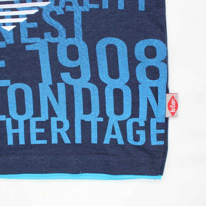 Lee Cooper Kinder Jungen T-Shirt Kurzarm Shirt - WS-Trend.de 104-164 Baumwolle