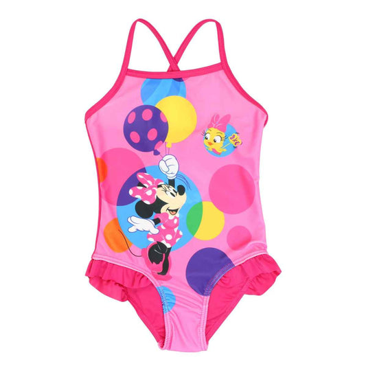 Disney Minnie Maus Kinder Mädchen Badeanzug - WS-Trend.de Bademode 98-128 Rosa