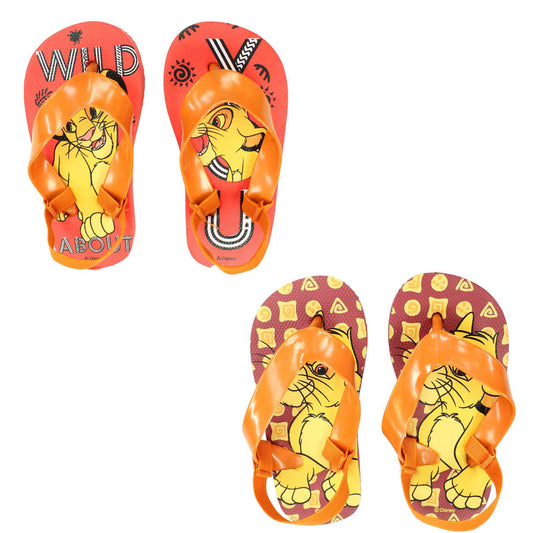 Disney König der Löwen Simba Kinder Baby Flip Flops mit Halteriemchen