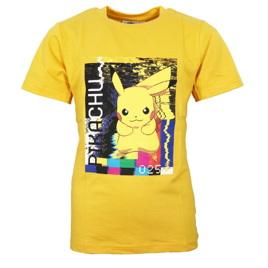 Pokemon Pikachu Jungen Kurzarm T-Shirt Shirt - WS-Trend.de 100% Baumwolle Gr. 140 bis 172
