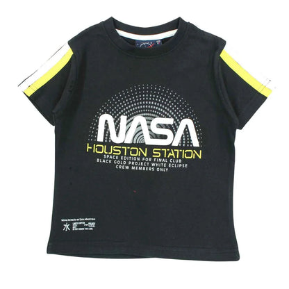 NASA Space Center Jungen kurzarm T-Shirt - WS-Trend.de Kinder Shirt 104-164 100% Baumwolle