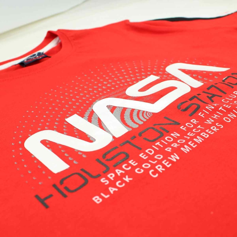 NASA Space Center Jungen kurzarm T-Shirt - WS-Trend.de Kinder Shirt 104-164 100% Baumwolle