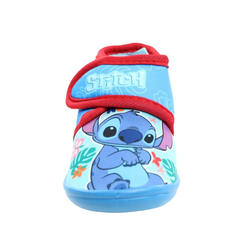 Disney Stitch Angel Kinder Hausschuhe Kitaschuhe Schlüpfschuhe mit Klett - WS-Trend.de 22 - 27