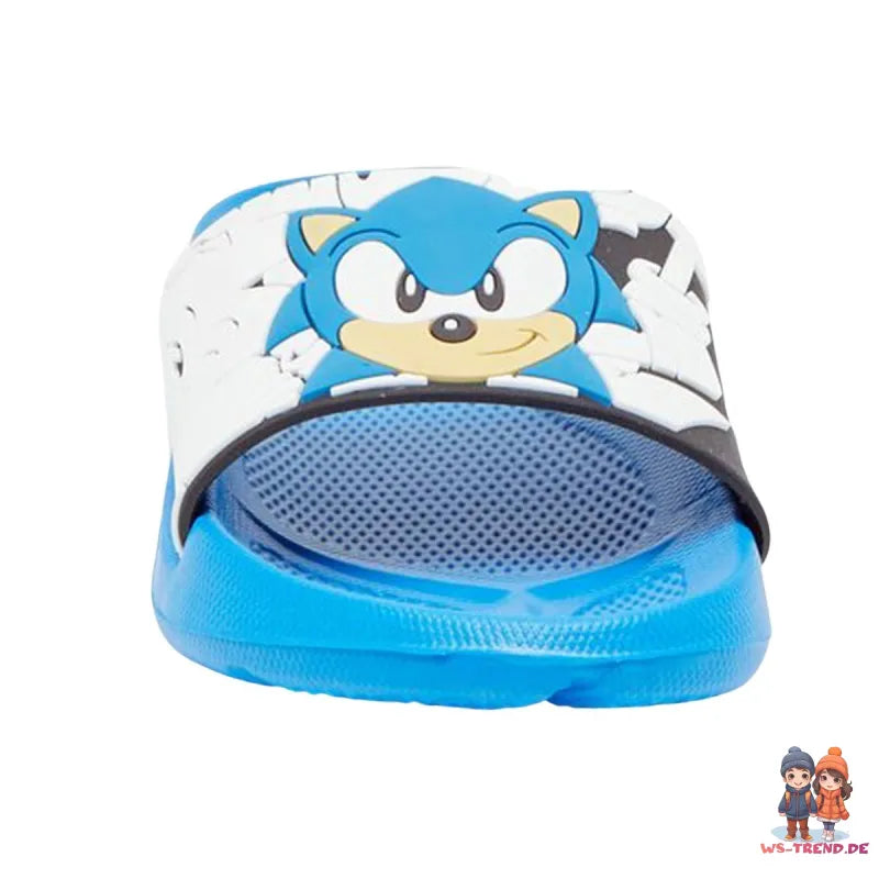 Sonic The Hedgehog 3D Optik Kinder Sandalen Badeschuhe - WS-Trend.de Latschen 25 - 34