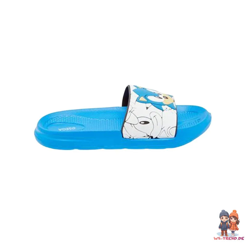 Sonic The Hedgehog 3D Optik Kinder Sandalen Badeschuhe - WS-Trend.de Latschen 25 - 34