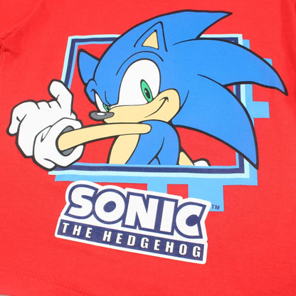 Sonic The Hedgehog Kinder Junge kurzarm T-Shirt Shirt - WS-Trend.de 98-128 Baumwolle