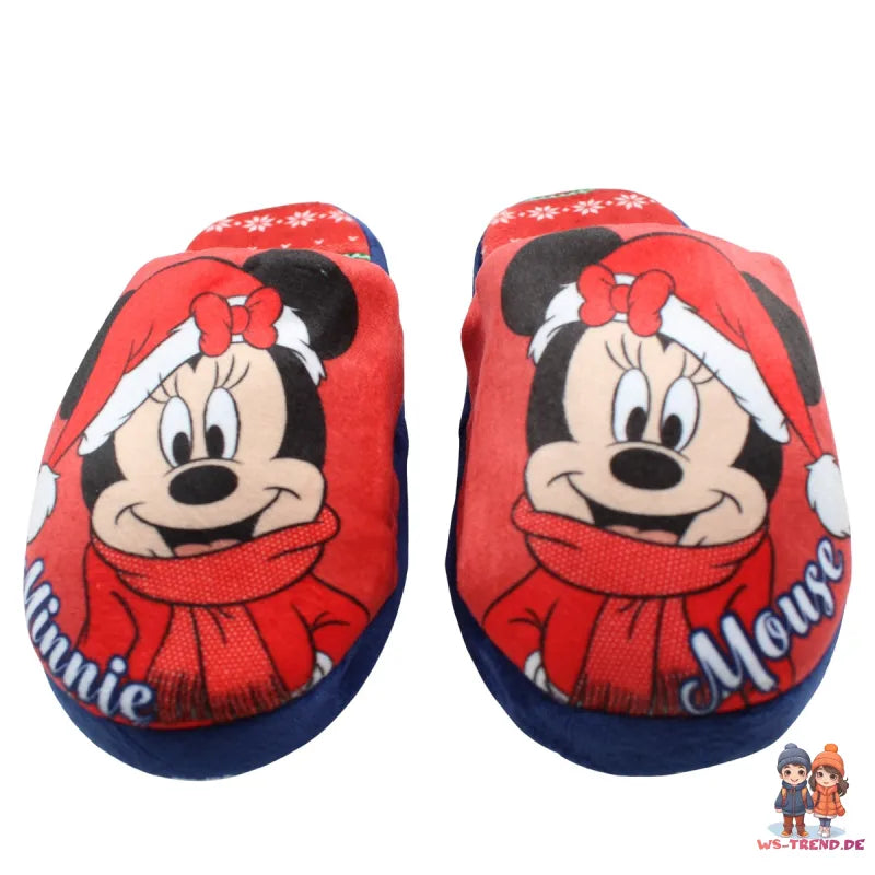 Disney Mickey Maus Kinder Hausschuhe Slipper Schlüpfschuhe Pantoffeln - WS-Trend.de