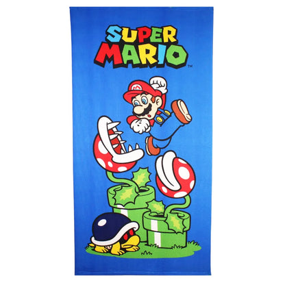 Super Mario Kinder Mikrofaser Strandtuch Badetuch Handtuch XL 70x140 cm - WS-Trend.de