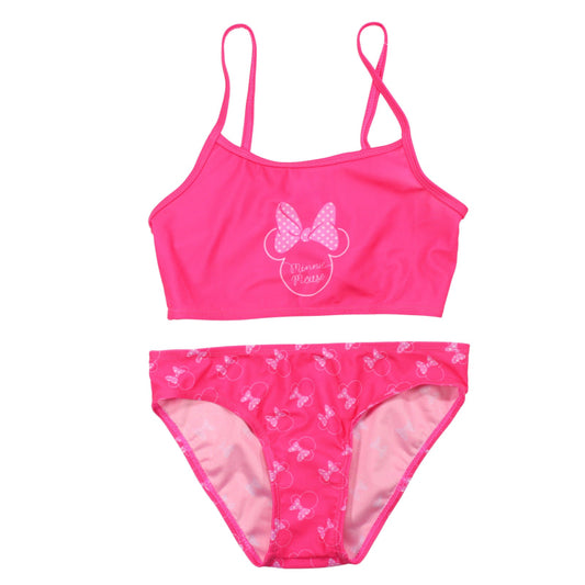 Disney Minnie Maus Kinder Mädchen Bikini Badeanzug - WS-Trend.de Bademode 98-128 Rosa