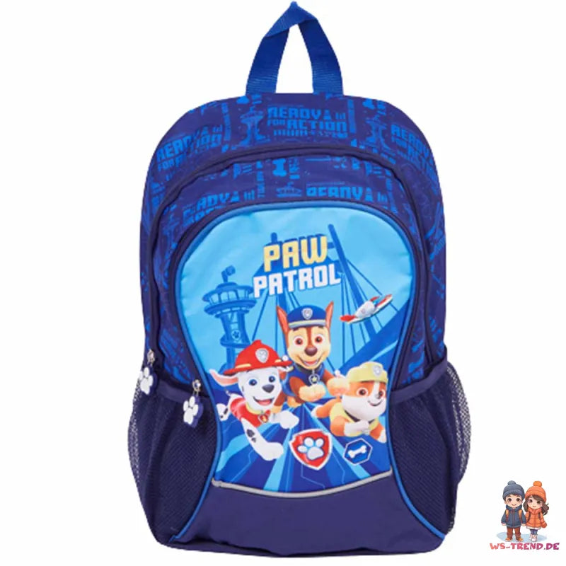 Paw Patrol Jungen Kinder Rucksack mit Federmäppchen - WS-Trend.de Tasche Gr. 38x22x12 cm