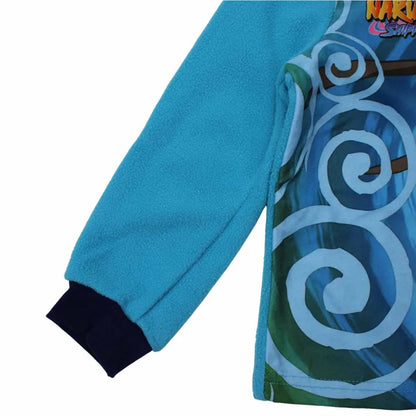 Anime Naruto Shippuden Fleece Jungen Langarm Schlafanzug Pyjama - WS-Trend.de 116-152