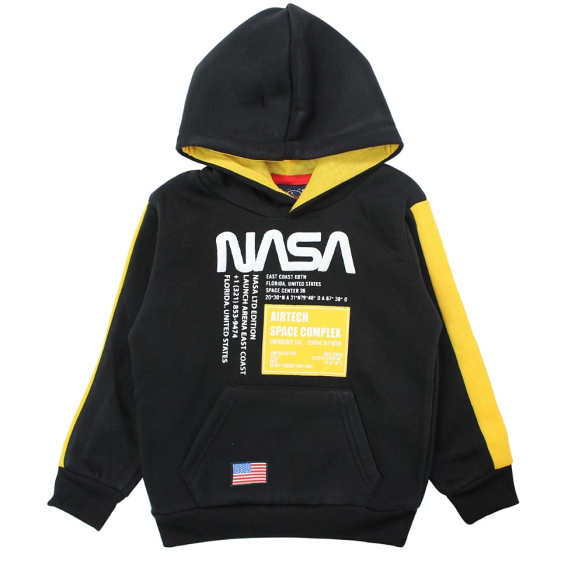 NASA Space Center Kinder Jugend Jungen Kapuzen Hoodie Pullover - WS-Trend.de Sweater 104-164
